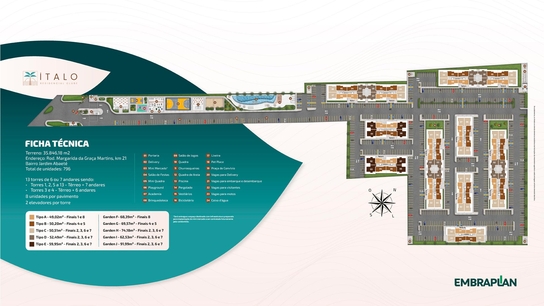 Planta 11 do empreendimento