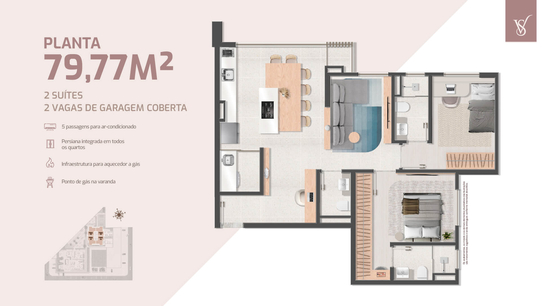 Planta 3 do empreendimento