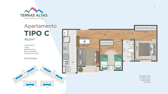 Planta 5 do empreendimento