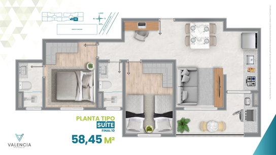 Planta 6 do empreendimento