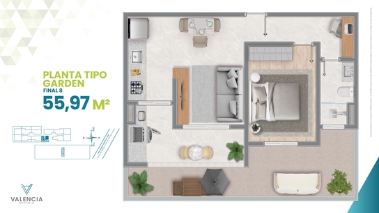 Planta 13 do empreendimento