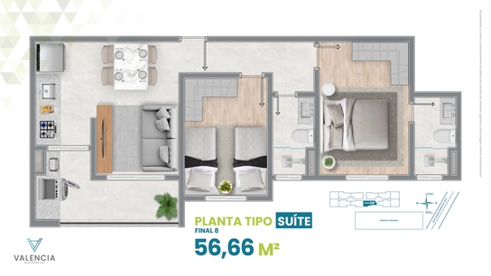 Planta 5 do empreendimento