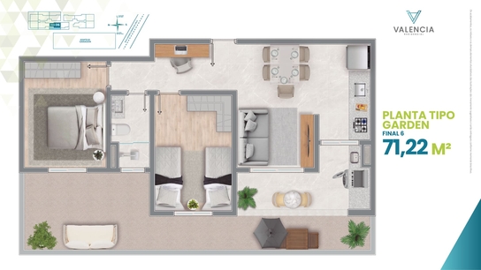 Planta 11 do empreendimento